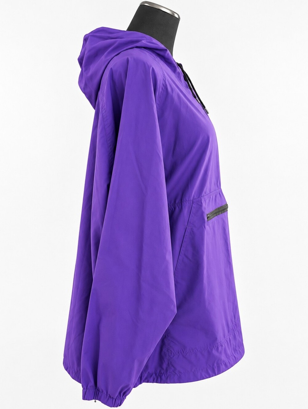Vintage Disney Channel Purple Sportsmaster Anorak Windbreaker XL Made in USA - Picture 3 of 8